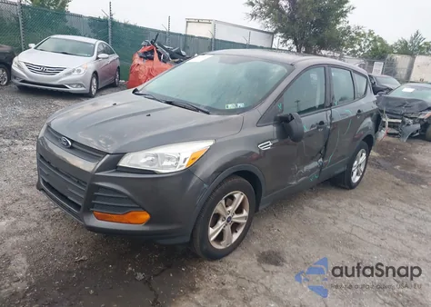 2015 Ford Escape S из США, поврежденный, VIN 1FMCU0F72FUC85061